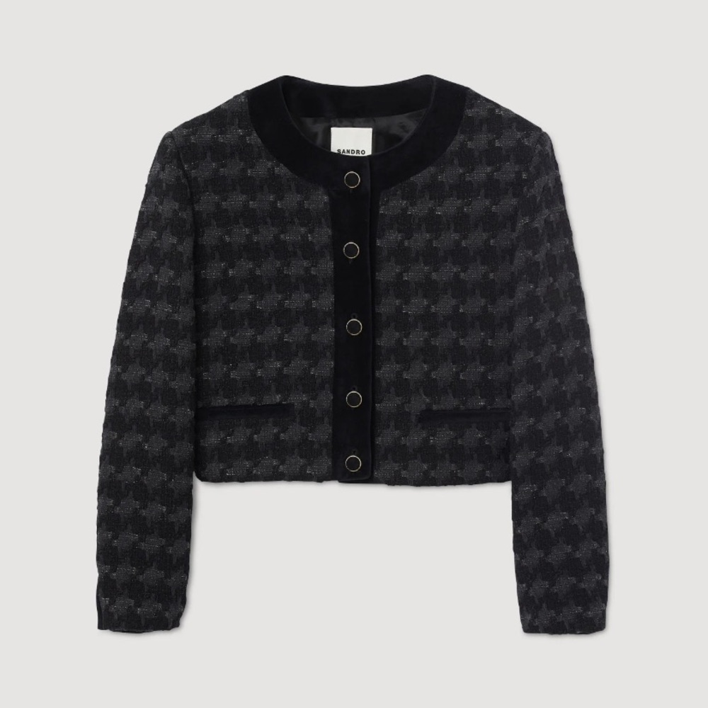 New! SANDRO black blazer with tags